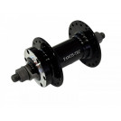 Втулка алюминиевая передняя на промподшипнике Black 36H ( Disc-Brake 6 болтов) HB212FB