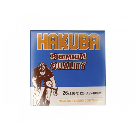 Антипрокольна камера з рідиною 26*1.95/2.125 AV 48MM Hakuba top