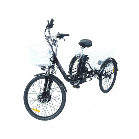Електровелосипед дорожній триколісний 24" 500W 48V15AH (new) top