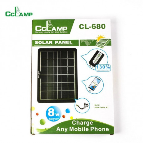 Сонячна панель Solar panel CClamp CL680 6V - 8W