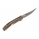 Ніж складний DG 295 G10 (дамаск)