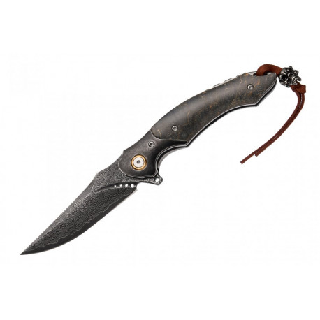 Ніж складний DG 300 textured (дамаск)