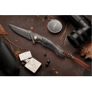 Ніж складний DG 300 textured (дамаск)