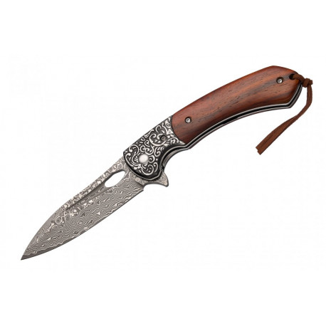 Ніж складний DG 289 (дамаск)