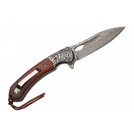 Ніж складний DG 289 (дамаск)